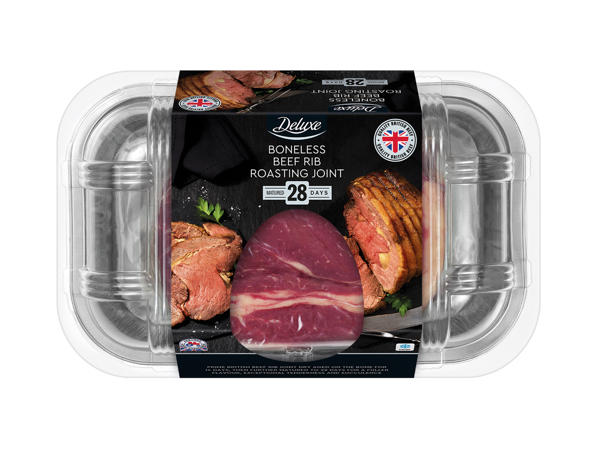 Deluxe Boneless Beef Rib 28 Days Matured Roasting Joint