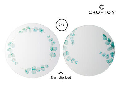Tempered Glass Trivets 2pk
