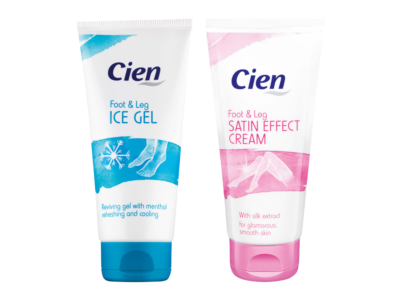 Gel Ice pieds et jambes/ Crème effet satiné