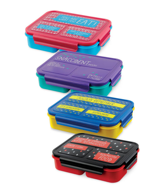 3 Section Lunch Box