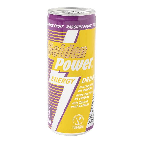 GOLDEN POWER(R) Energydrink Passion Fruit