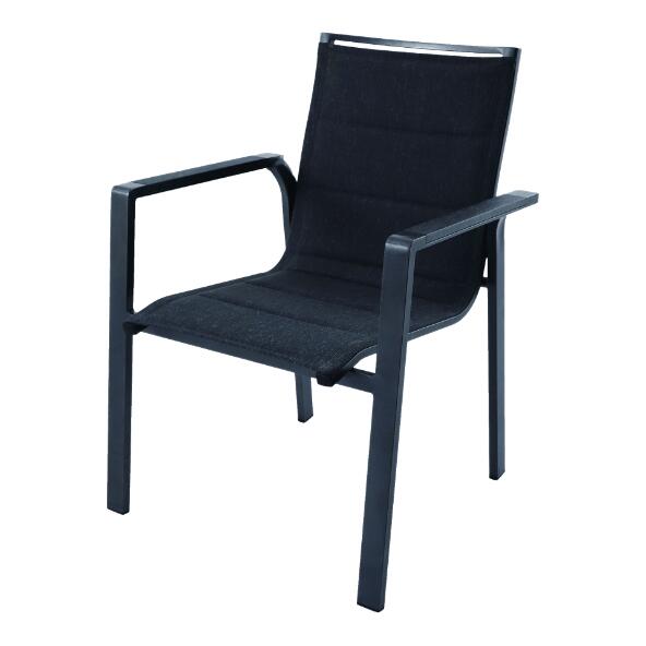 BELAVI(R) 				Chaise empilable en aluminium