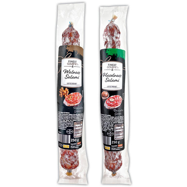 Walnuss-/ Haselnuss-Salami