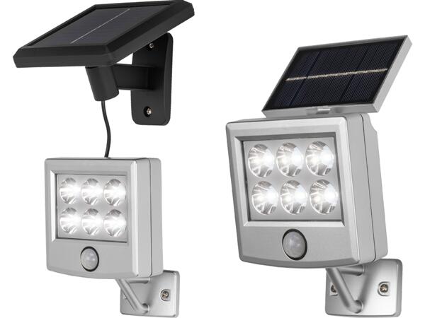 LED-strålkastare med solceller