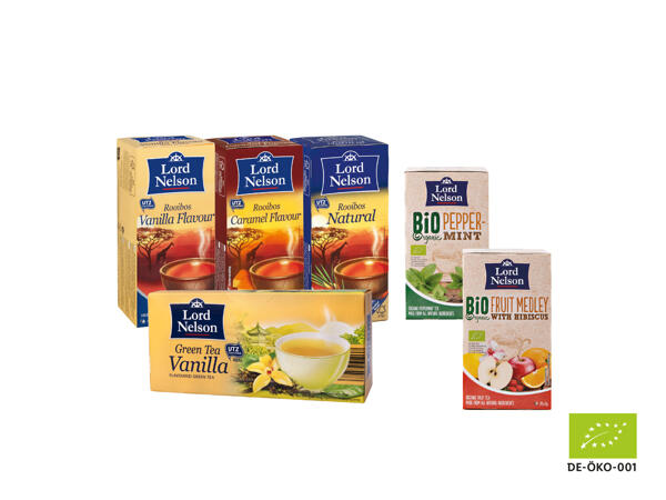 Te, olika sorter