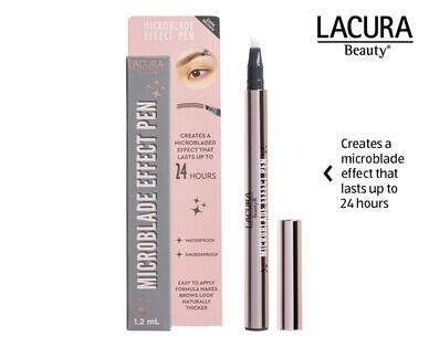 Lacura Beauty Microblade Effect Pen 1.2ml or Eyebrow Gel 6ml