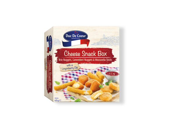 Panerade ostsnacks