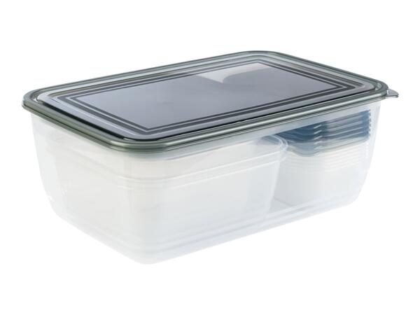 Livarno Home Food Storage Containers - Set of 13 - Grey