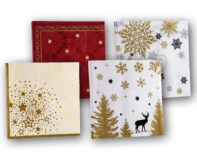 SOLO Weihnachts-Premium-Servietten