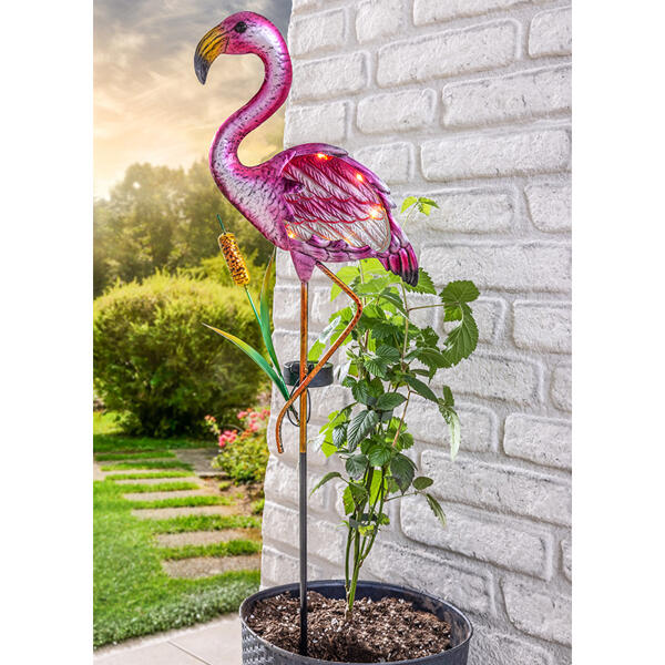 LED-Solar-Gartenstick