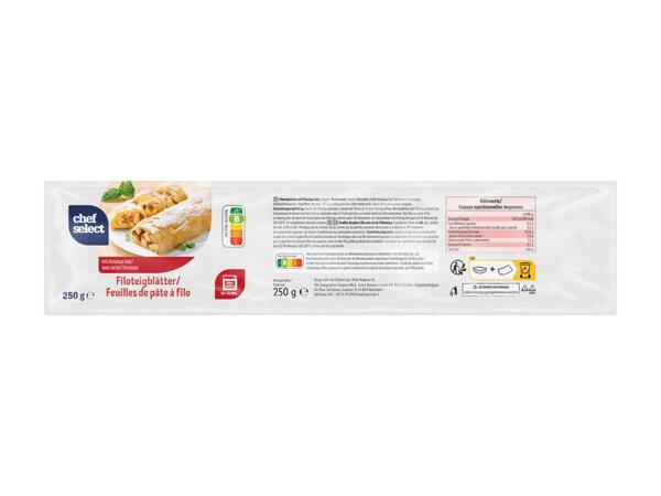 Feuilles de pâte à filo pour Banitsa Fine