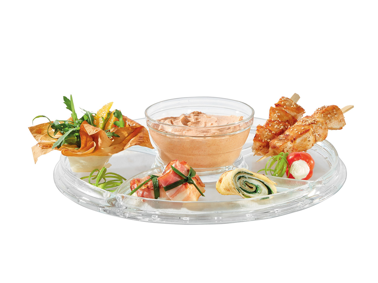 Ernesto 4-in-1 Glass Cake Stand1
