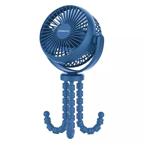 Portable Fan with Flexible Tripod, Blue