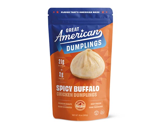 Great American Dumplings Buffalo Chicken or Cajun Shrimp