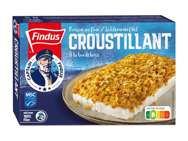 Filet de poisson croustillant Findus (valable uniquement en Suisse alémanique et en Suisse romande)