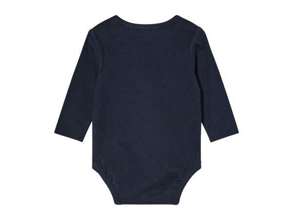 Lupilu Baby Long-Sleeve Bodysuits - 3 Pack