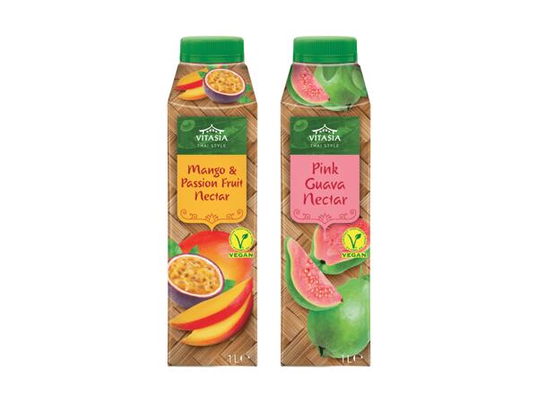 Mango-Maracuja oder Guaven Nektar