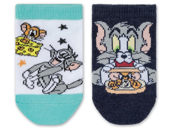 Tom and Jerry™ Kinder Sneakersocken, 2 Paar