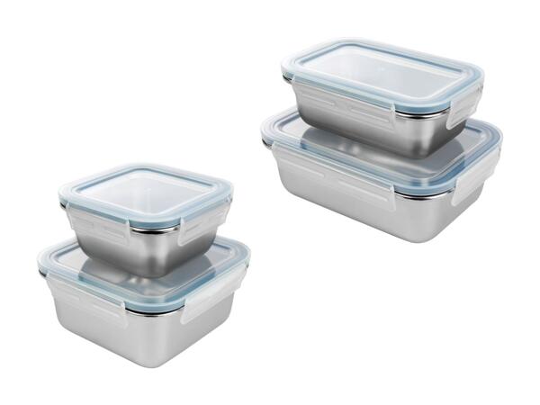 Set de boîtes de conservation, 2 pièces