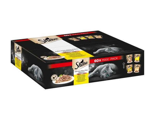 Sélection de nourriture humide pour chat Sheba