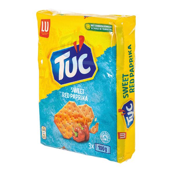 TUC(R) Paprikacrackers, 3-pack