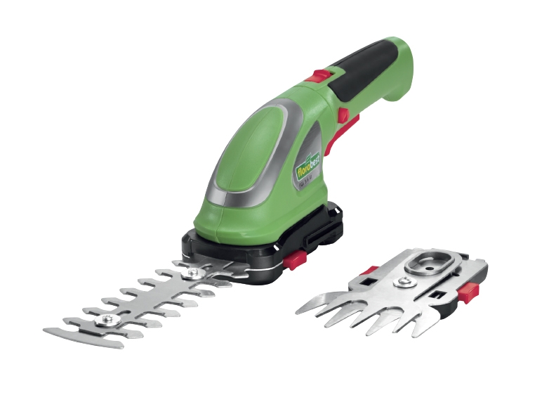 FLORABEST 3.6V Li-Ion Cordless Shrub & Grass Shear Set