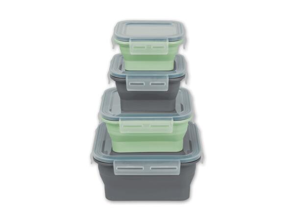 Faltbare Frischhaltedosen oder Lunchbox