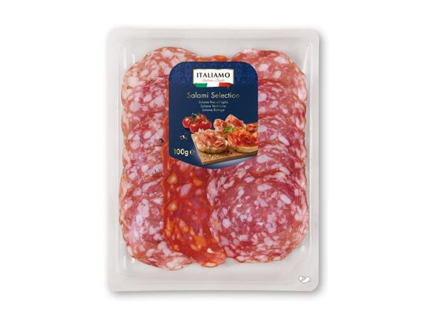 Italiensk skinke eller salami trio