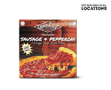 Gino's East Meaty Legend or Combo Deep Dish Pizza