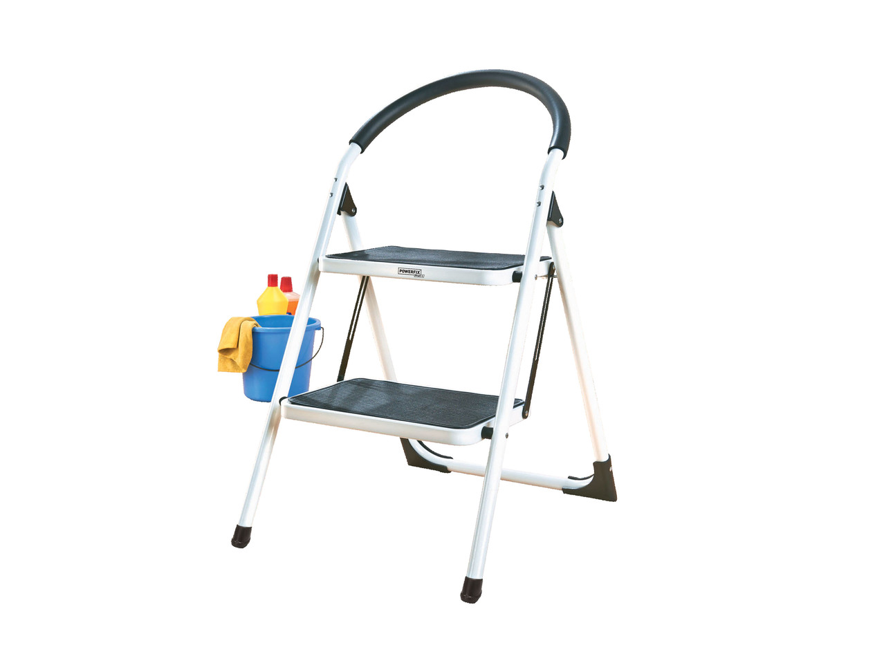 Folding Stepladder with 2 Steps