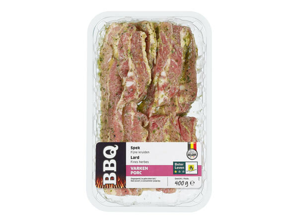 Lard mariné