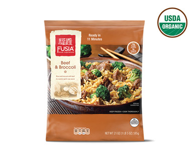 Fusia Asian Inspirations Beef & Broccoli or Beef Lo Mein