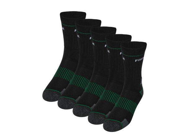 Men's Work Socks, 5 Pairs