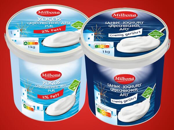 Joghurt nach griechischer Art