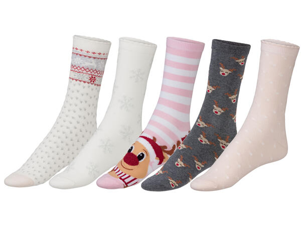 Ladies' Christmas Socks
