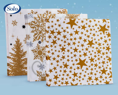 SOLO Premium Servietten Weihnachten