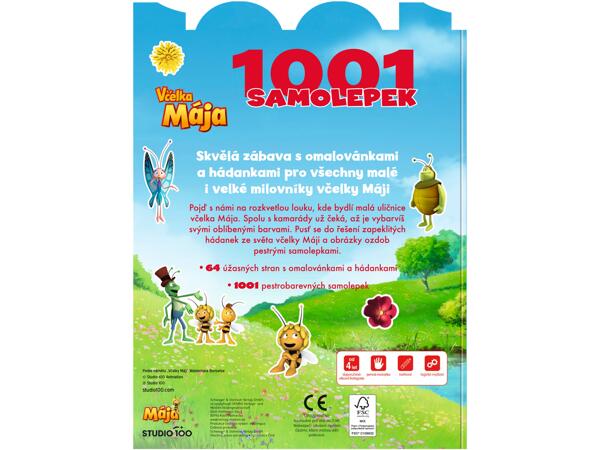 Kniha samolepek/hádanek