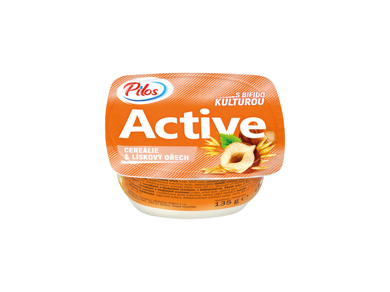 BÍLÝ JOGURT S CEREÁLIEMI