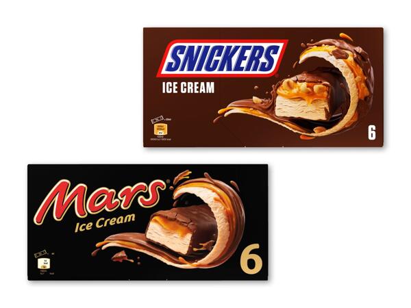 Mars- eller Snickers-is