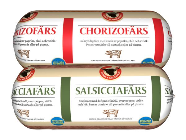 Signal & Andersson salsiccia-/chorizofärs