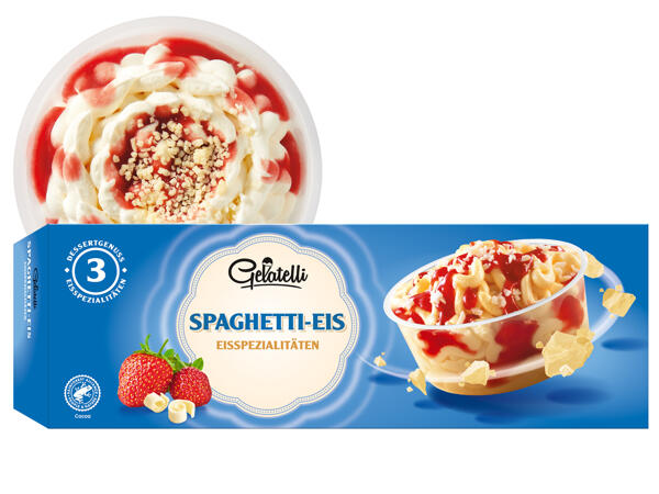 Spaghetti-Eis