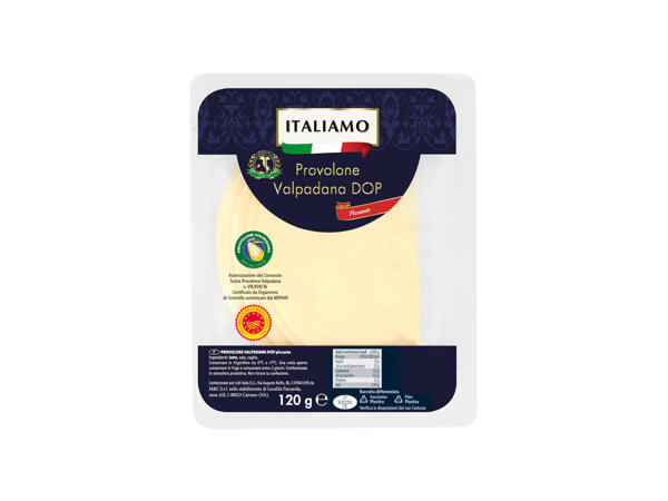Sliced Provolone Valpadana Piccante PDO