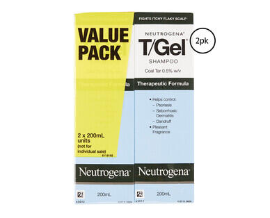Neutrogena T/Gel Therapeutic Shampoo 2 x 200ml