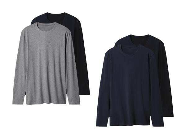 Tee-shirts à manches longues, set de 2