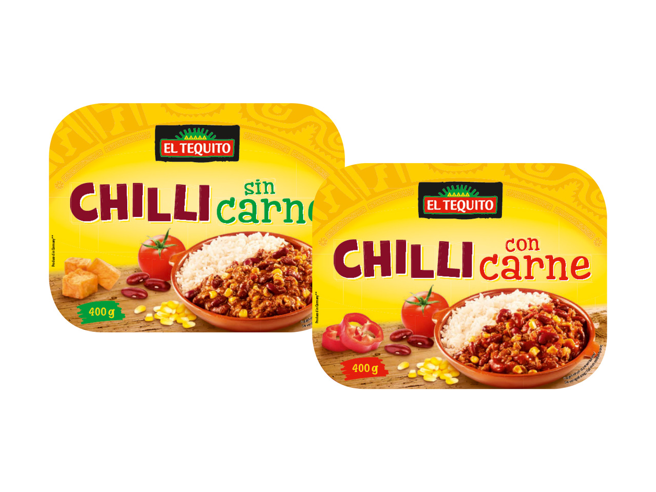 CHILI SIN CARNE/CHILI CON CARNE