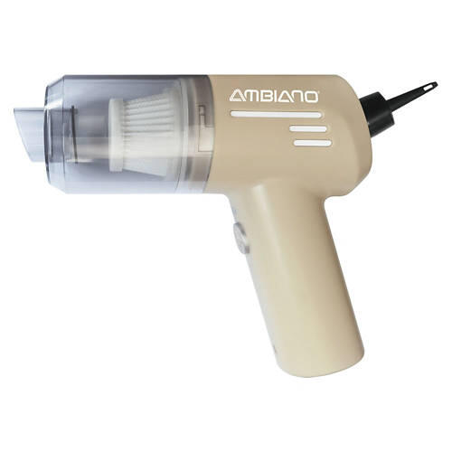 Cordless Car Vacuum, Beige