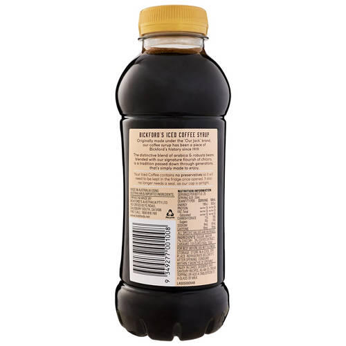 Iced Coffee Syrup Original 500mL