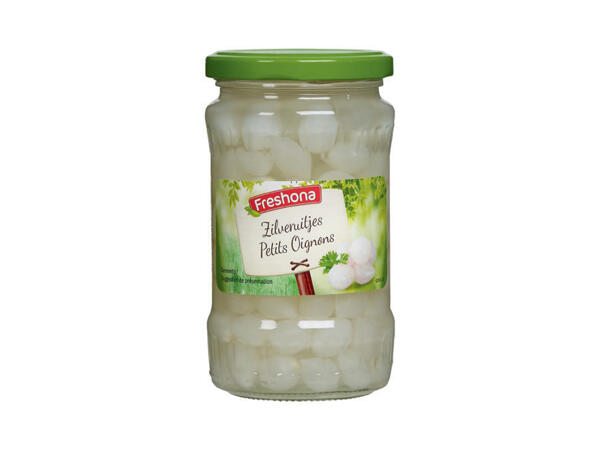Petits oignons ou cornichons