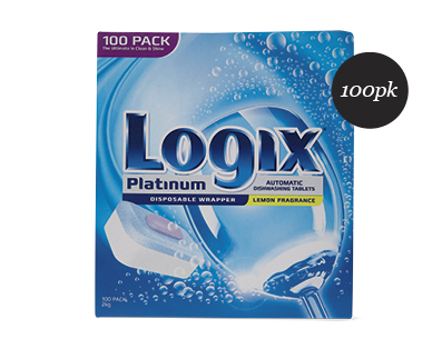 PLATINUM DISHWASHER TABLETS 100PK