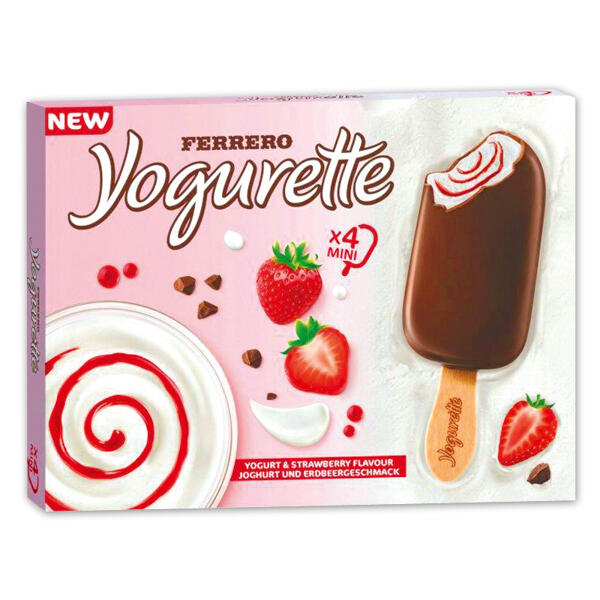 Kinder Schokolade Eis / Yogurette Eis